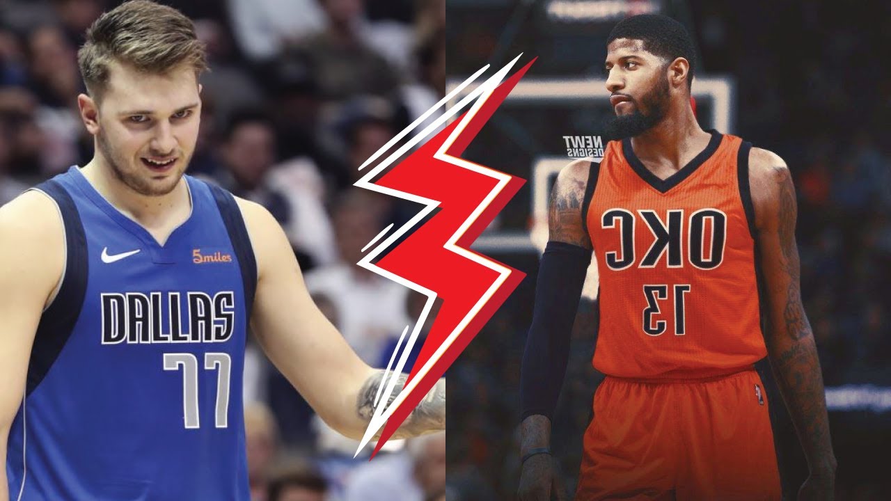 Luka Doncic BREAKS Paul George's Ankles! Thunder vs Mavericks - YouTube