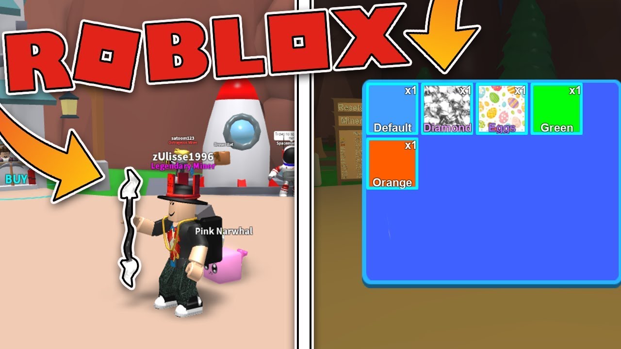 UN'ARMA LEGGENDARIA CON UNA SKIN LEGGENDARIA !!! - Roblox Mining Simulator #9 roblox download