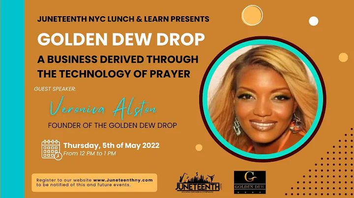 Juneteenth NYC Lunch & Learn with Veronica Alston