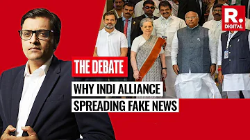 Arnab Asks Why Congress Party Circulated Home Minister Amit Shah's Fake Video| The Debate