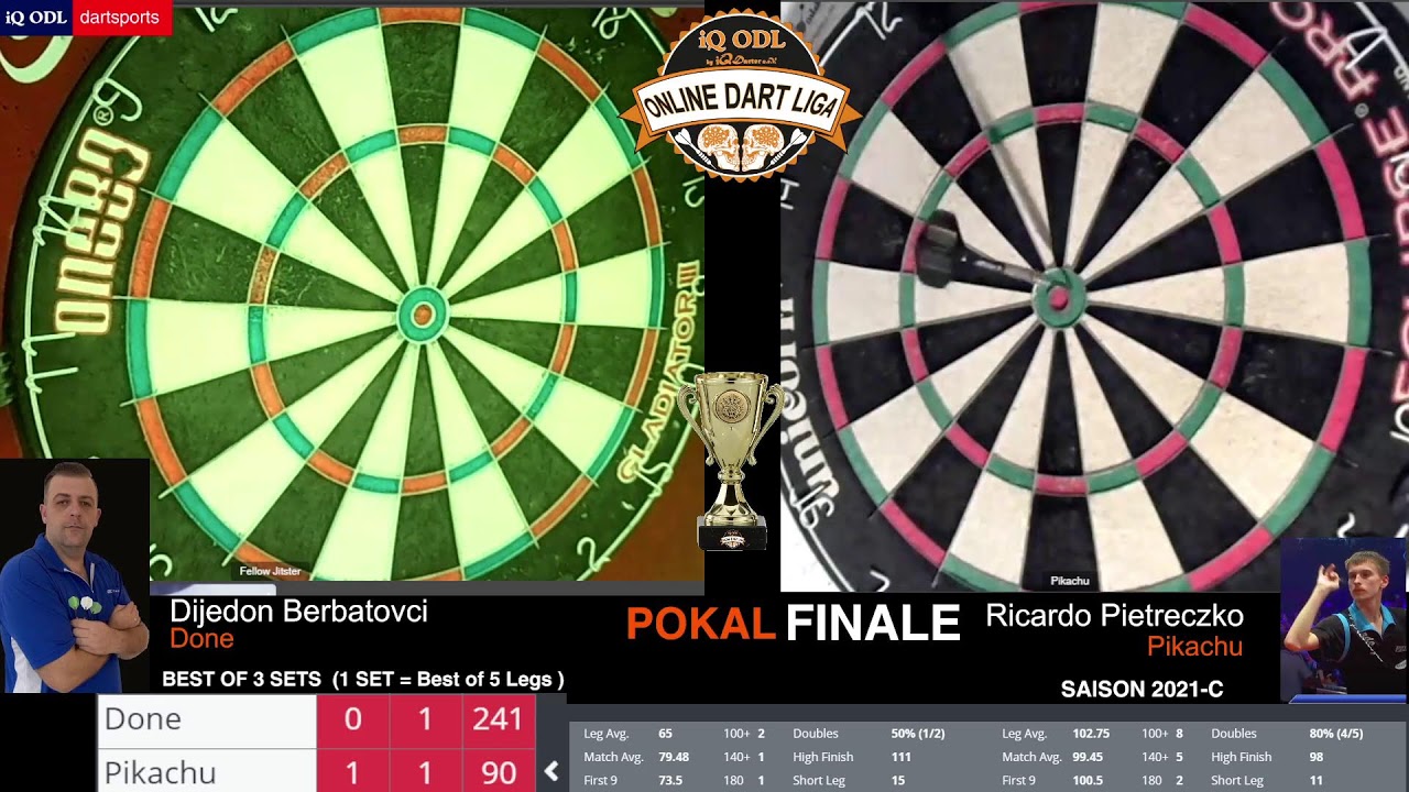 iQ ODL Pokal FINALE Saison 2021C - Dijedon Berbatovci vs Ricardo Pietreczko
