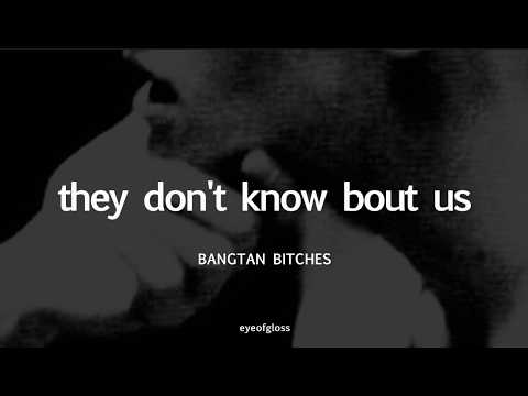 they don't know ‘bout us  - BTS 방탄소년단 | English Lyrics