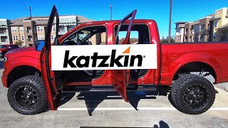 Added KATZKIN Leather Seats To My Lifted F150