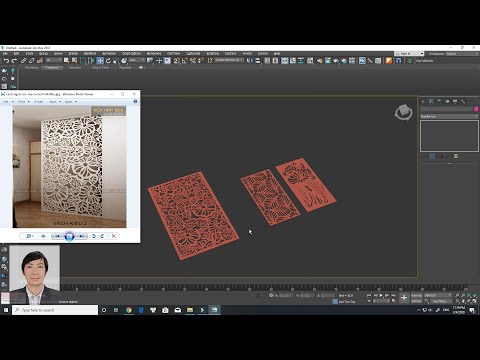 3Dsmax- Hướng dẫn chuyển ảnh chụp CNC thành file 3d