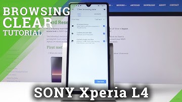 How to Delete Browsing Data in SONY Xperia L4 – Clear Browsing History