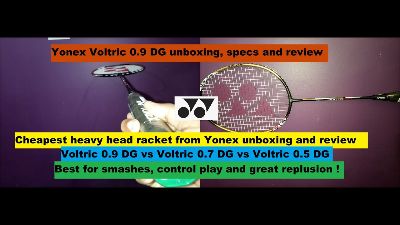 Cheapest heavy head Yonex racket for perfect smashes | Yonex Voltric 0. ...