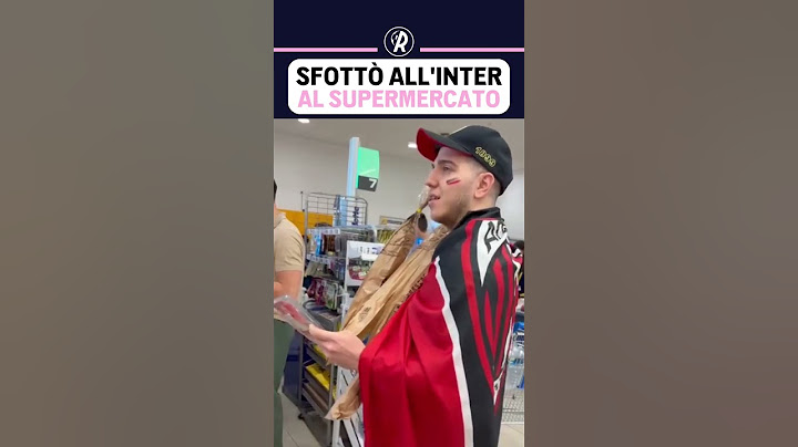 PSG INTER 5-0 | Guardate questo SFOTTÒ di questo TIFOSO MILAN direttamente al SUPERMERCATO 😅