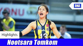 นุศรา ต้อมคำ ลีกตุรกี Nootsara Tomkom (Fenerbahçe) Turkish Volleyball League