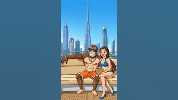 monkey to bitcoin 😎💸 #memecoin #crypto #bitcoin #meme #btc #solana #trading #business #money #usa