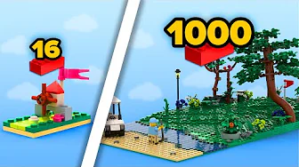 LEGO Golf Courses in Different Scales | Comparison