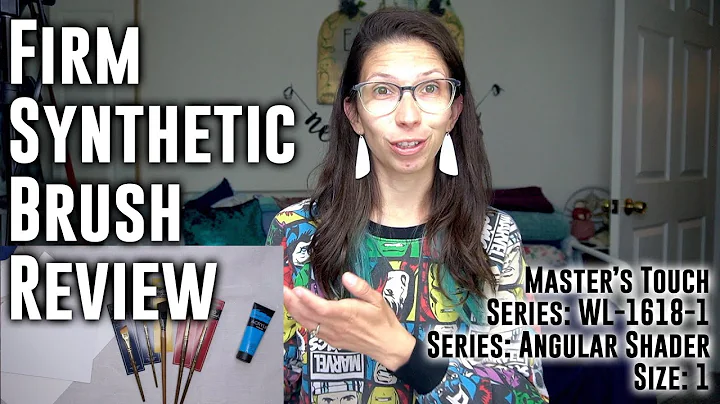 Firm Synthetic Angular Shader Brush / Hobby Lobby / Series: WL-1618-1 / Size: 1 / Master's Touch