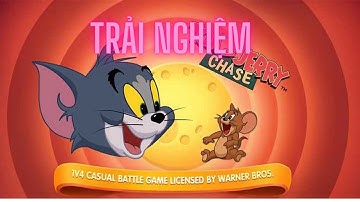 Trải Nghiệm Tựa Game Tom and Jerry: Chase Phiên Bản Quốc Tế||Phần Chơi  Jerry