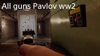 Pavlov ww2 guns