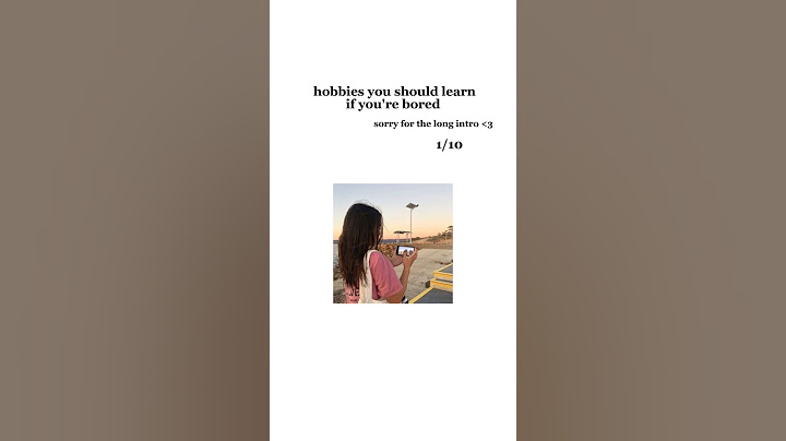 Cute hobbies you should learn🕯️🌸