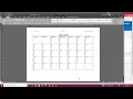 Creating a Calendar in Microsoft Word