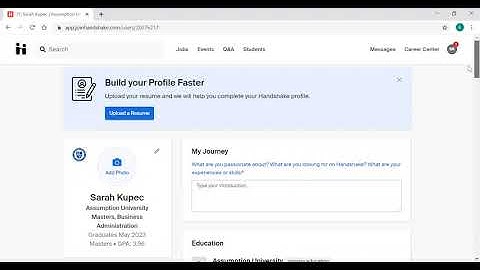 HOW TO VIDEO: Profile Settings On Handshake