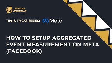 How to setup aggregated event measurement on Facebook.