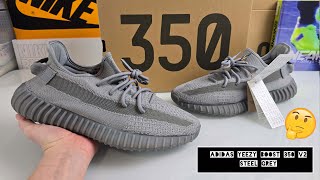 adidas Yeezy Boost 350 V2 Steel Grey - On Feet and Check - 77% is this a real Yeezy?