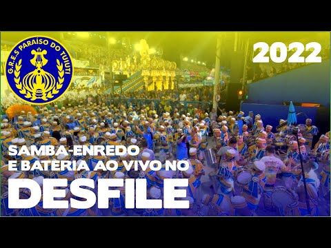 Paraíso do Tuiuti 2022 | Inicio de desfile em 4K | Samba ao vivo - #DESFILES22