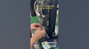 cabinet hinge assembly machine