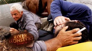 Film Crew Hit By Lightning! | River Monsters