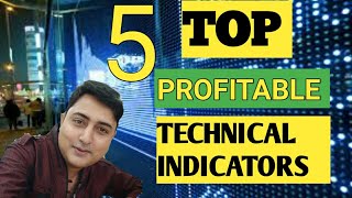Top 5 technical indicators for profitable trading || Moneylogy