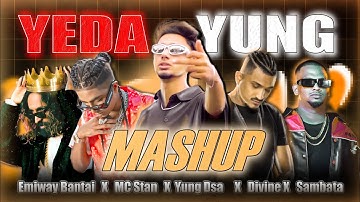 Yeda Yung Mashup ft. Emiway Bantai X MC Stan X Divine X Sambata  | Music Video | Wave Cracker | 2k25
