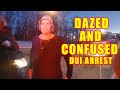 Bodycam DUI Arrest - Impaired 65-Year-Old Woman is Disoriented and Confused