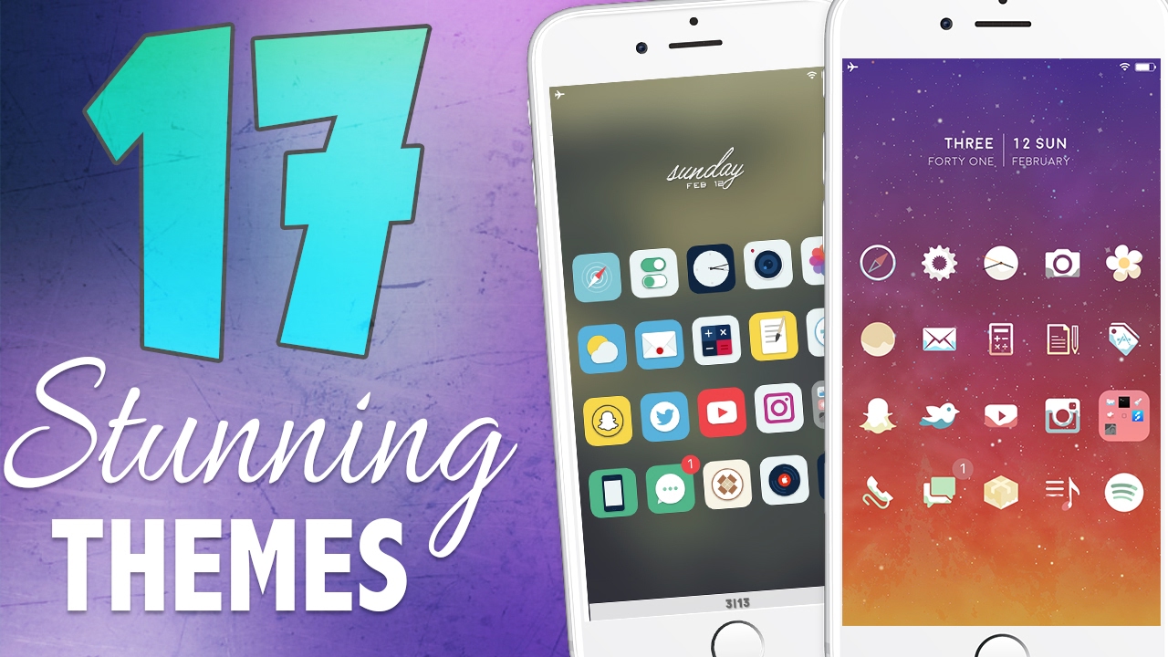 17 Stunning Anemone Themes! | Best Ios 11 Cydia Jailbreak Themes - Youtube