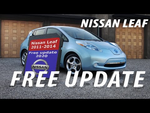 Nissan Leaf FREE UPDATE 🔰 From Japanese to English 🔰 Map | Radio