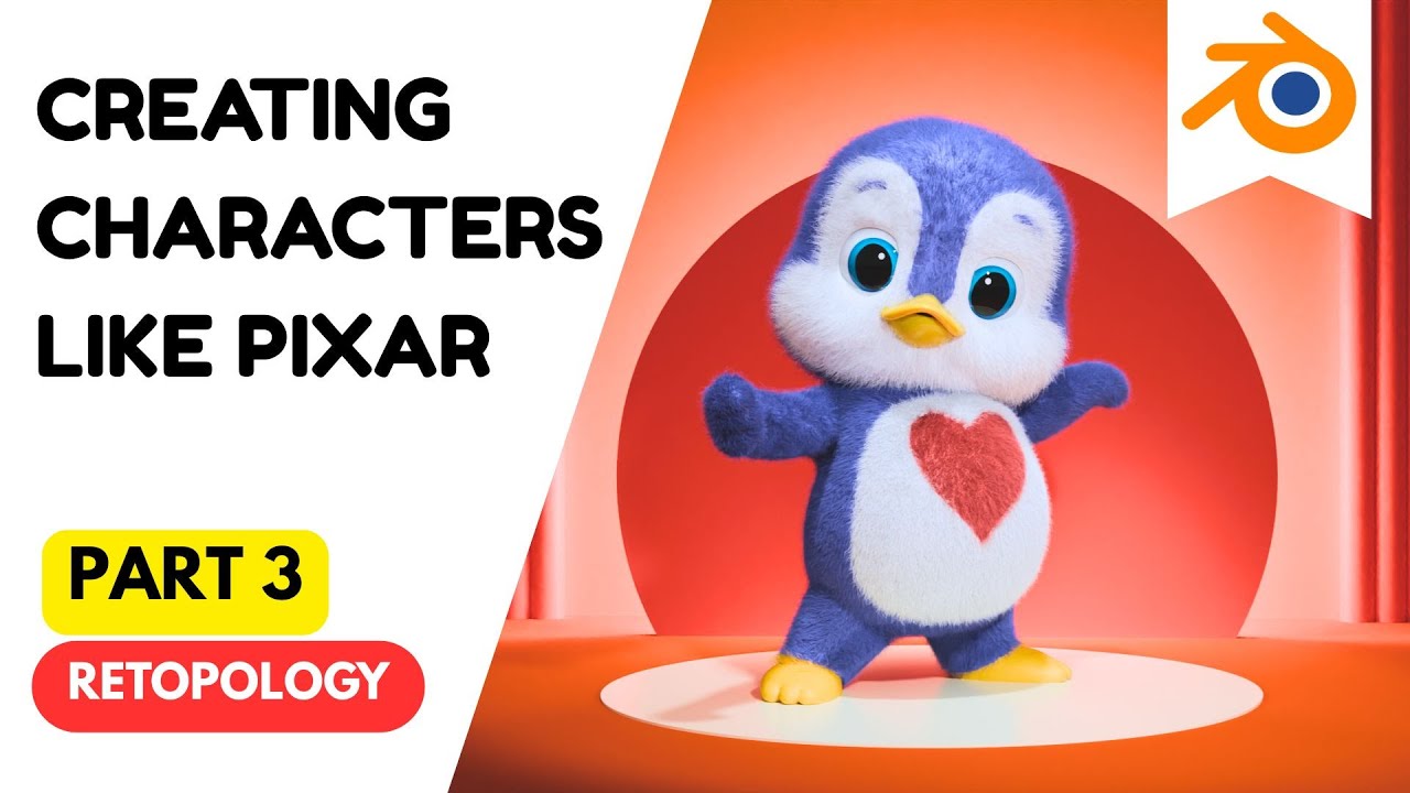 Disney Reterpolergy Retopology in blender for beginners | Retopology in blender tutorial ...