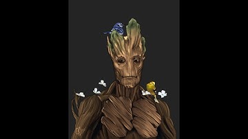 groot tribute [mr blue sky]