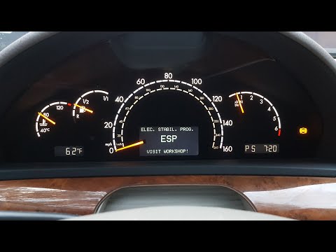 Mercedes Wheel RPM Speed ABS Sensor Replacement (W220 S500 S430, etc)