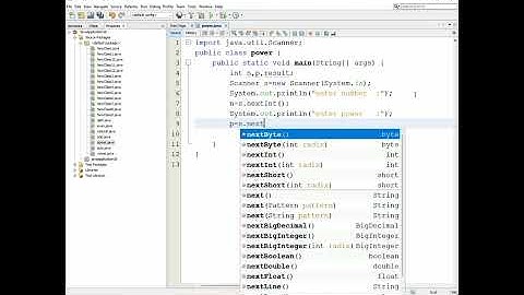 power of any number in java Urdu Hindi