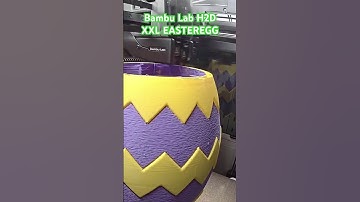 #bambu #h2d #bambulab #easter #easteregg #3dprinting #timelapse