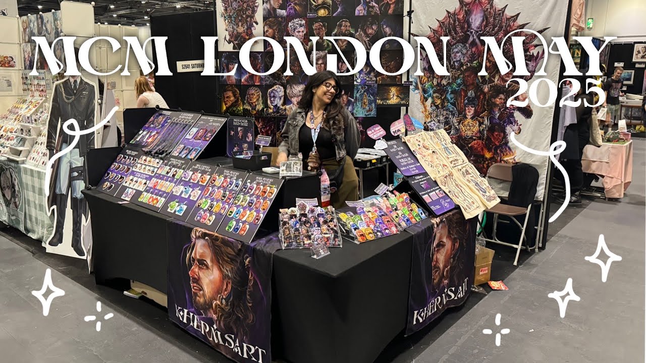ARTIST ALLEY VLOG ♡ MCM LONDON MAY '25 ♡ most underwhelming MCM