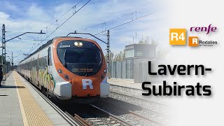 Rodalies de Catalunya | Estación de Lavern-Subirats | R4 | S465 S447 S335 Resimi