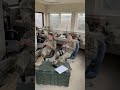 when officer come on post soldier reaction #soldier #army #armylover