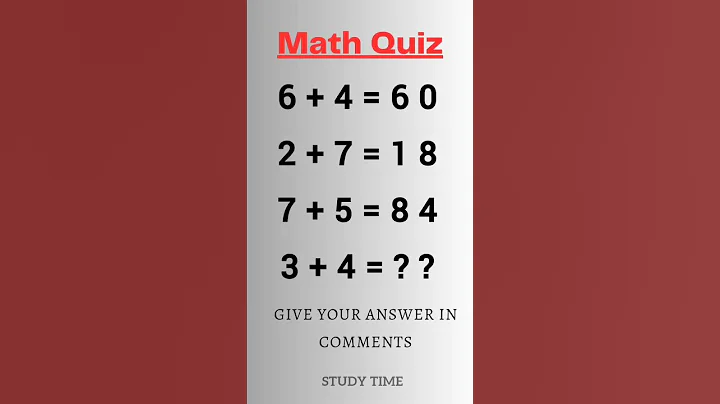 Math Quiz || Math puzzle || How to solve || #shorts #shortvideo #mathquiz #mathpuzzle #viralvideo