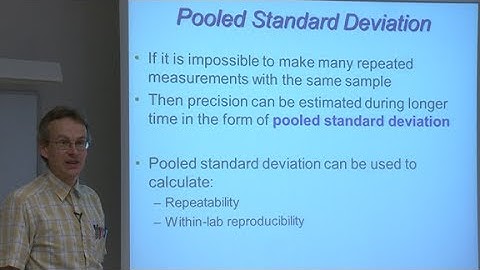 6.2 Pooled standard deviation