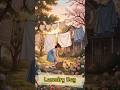 Laundry Day - Cozy Ghibli Style Lofi (Official Video) 🧺✨ | Soft Aesthetic Music for a Sunny Morning