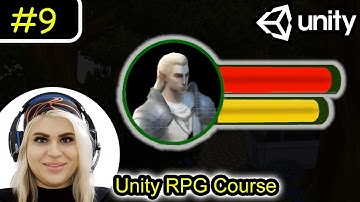 9- Player Health Bar and Sprint Bar | RPG game Unity tutorial