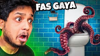 TRAPPED IN TOILET OF MONSTER | Toilet Chronicles (Best Funny Ending)