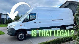 She's here! Introducing Iceberg  170 Ext SUPER High Roof AWD 2023, L4H3!! First Look & Measurements