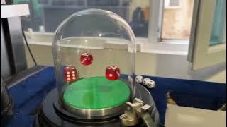 Automatic dice shaker in action #dice #sicbo #casino #equipment