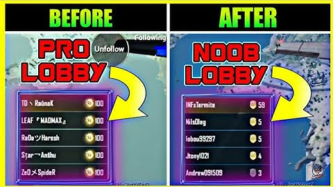 How To Get Noob Lobby Every Time In Pubg Mobile | GET 20  KILLS IN EVERY GAME