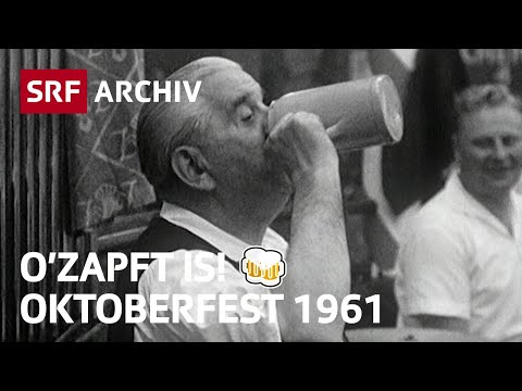 Oktoberfest in München (1961) | Wiesn-Gaudi in den 1960er Jahren | SRF Archiv
