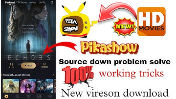 Pikashow source down problem solve Today 2022 || Pikashow not download available problem solve |AH2M
