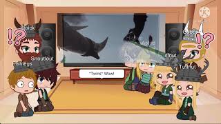 Past httyd react to Toothless saving Hiccup (Older video)|__|By! Pebble•Loves•U