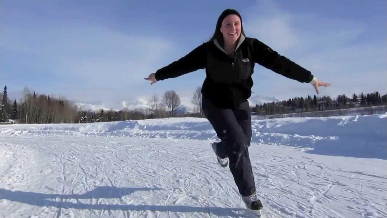 Ice Skating in Anchorage, AK YouTube
